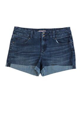 Candie's Jean Shorts Juniors 13 Womens Daisy Dukes Bling Distressed Medium Wash